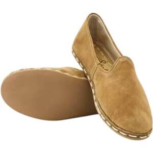NEW SABAH women's dallas suede slip on shoe in muscadet